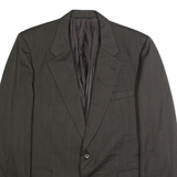 BURBERRY Mens Blazer Jacket Brown Pinstripe M