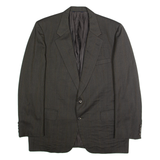 BURBERRY Mens Blazer Jacket Brown Pinstripe M