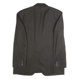 BURBERRY Mens Blazer Jacket Brown Pinstripe M