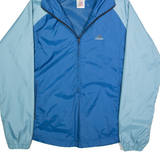 ADIDAS Womens Pullover Jacket Blue Hooded S