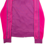 ADIDAS Womens Track Jacket Purple M