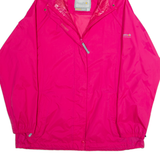 REGATTA Womens Rain Jacket Pink Hooded XL