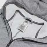 ADIDAS Mens Jacket Grey Hooded S