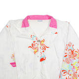 SERGIO TACCHINI Womens Shell Jacket White Floral L