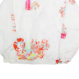 SERGIO TACCHINI Womens Shell Jacket White Floral L