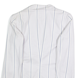 RALPH LAUREN Womens Blazer Jacket Purple Striped XS