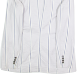 RALPH LAUREN Womens Blazer Jacket Purple Striped XS