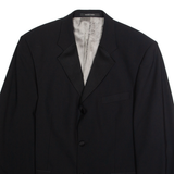 BALMAIN Mens Blazer Jacket Black L