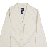 GAP Womens Blazer Jacket Beige S