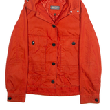MASSIMO DUTTI Womens Jacket Orange Hooded XS