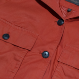 MASSIMO DUTTI Womens Jacket Orange Hooded XS