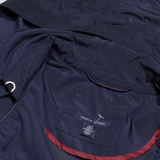 TOMMY HILFIGER Womens Jacket Blue Hooded S