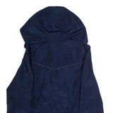 TOMMY HILFIGER Womens Jacket Blue Hooded S