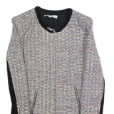 IRO Womens Jacket White Crazy Pattern S
