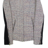 IRO Womens Jacket White Crazy Pattern S