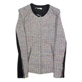 IRO Womens Jacket White Crazy Pattern S