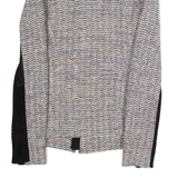 IRO Womens Jacket White Crazy Pattern S