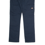 DICKIES Workwear Mens Twill Trousers Blue Regular Skinny W30 L30