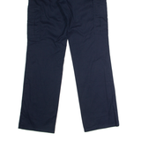 DICKIES Workwear Cargo Womens Trousers Blue Regular Straight W32 L32