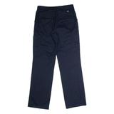 DICKIES Workwear Cargo Womens Trousers Blue Regular Straight W32 L32