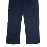 DICKIES 874 Flex Workwear Mens Twill Trousers Blue Classic Straight W38 L30