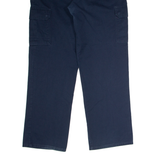 DICKIES Workwear Cargo Mens Trousers Blue Regular Straight W34 L32