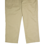 DICKIES 874 Workwear Mens Twill Trousers Beige Classic Straight W46 L30