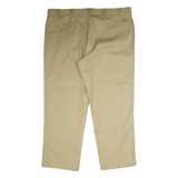 DICKIES 874 Workwear Mens Twill Trousers Beige Classic Straight W46 L30