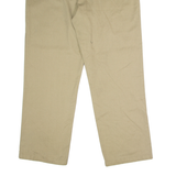 DICKIES Workwear Mens Twill Trousers Beige Regular Straight W38 L30