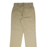 DICKIES 874 Workwear Womens Twill Trousers Beige Classic Straight W28 L32