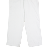 DICKIES X Urban Outfitters Workwear Womens Twill Trousers White Straight W30 L26