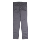 CARHARTT WIP Sid Mens Twill Trousers Grey Regular Straight W28 L32