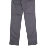 CARHARTT WIP Sid Mens Twill Trousers Grey Regular Straight W28 L32