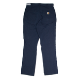 CARHARTT Workwear Womens Trousers Blue Relaxed Straight W30 L30