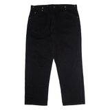 KEY Workwear Mens Twill Trousers Black Regular Straight W38 L29