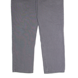 CARHARTT Workwear Mens Canvas Trousers Grey Relaxed Straight W40 L30