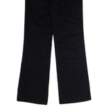DICKIES Workwear Womens Trousers Black Relaxed Wide-Leg W32 L31