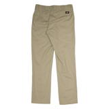 DICKIES Flex Workwear Mens Trousers Beige Slim Tapered W32 L30