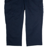 DICKIES Workwear Cargo Mens Trousers Blue Regular Straight W44 L26