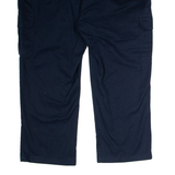 DICKIES Workwear Cargo Mens Trousers Blue Regular Straight W44 L26