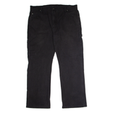 DICKIES Workwear Carpenter Mens Canvas Trousers Grey Regular Straight W38 L30