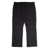 DICKIES Workwear Carpenter Mens Canvas Trousers Grey Regular Straight W38 L30