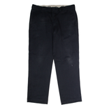 DICKIES 874 Workwear Mens Twill Trousers Black Classic Straight W40 L32