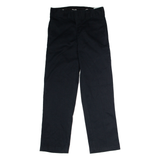 DICKIES Flex Workwear Womens Twill Trousers Black Slim Straight W28 L30