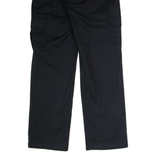 DICKIES Flex Workwear Cargo Mens Trousers Black Regular Straight W30 L32