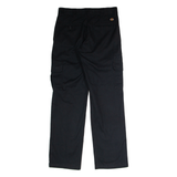DICKIES Flex Workwear Cargo Mens Trousers Black Regular Straight W30 L32