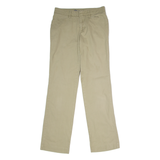 DICKIES Curvy Workwear Womens Trousers Beige Regular Straight W28 L31