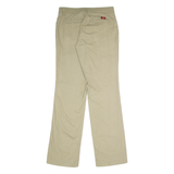 DICKIES Curvy Workwear Womens Trousers Beige Regular Straight W28 L31