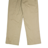 DICKIES Workwear Mens Twill Trousers Beige Regular Straight W36 L30
