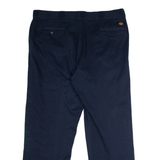 DICKIES 874 Flex Workwear Mens Twill Trousers Blue Classic Straight W40 L32